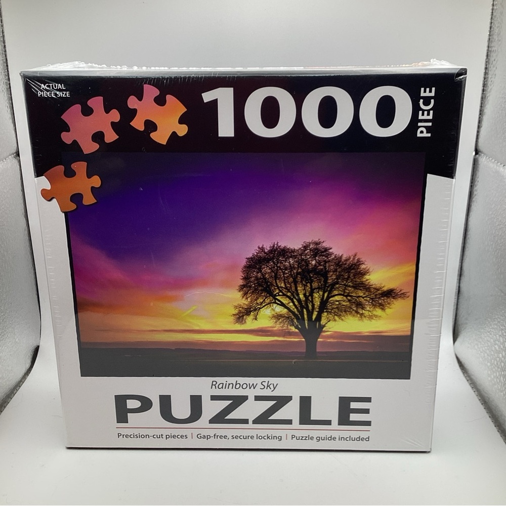 Turner Photographic Rainbow Sky 1000 Piece Puzzle